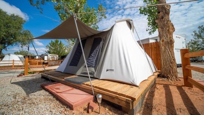 Funstays Glamping Setup Tent In Rv Park #2 Ok-T2 โมอาบ ภายนอก รูปภาพ